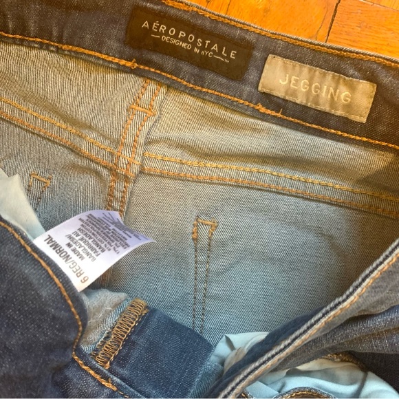 Aeropostale Blue denim straight leg, size 6 - Picture 2 of 14